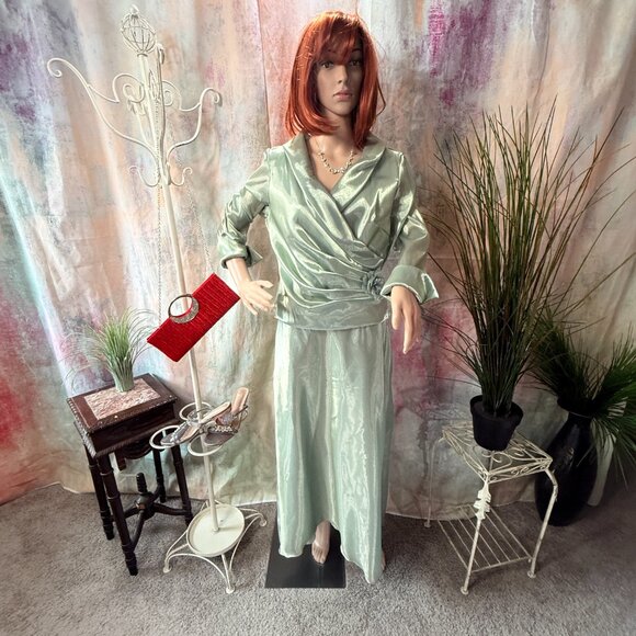 VTG📌 Cachet Elegant Formal - Mother Bride/ Groom - Cruise - Evening Skirt Suit